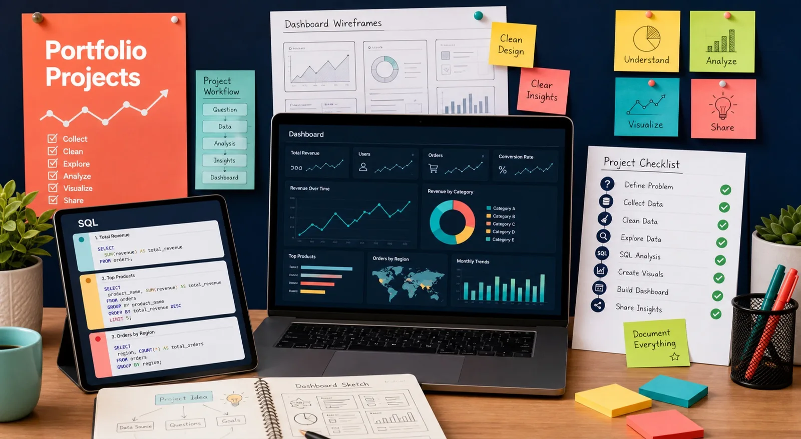 Business Intelligence Dashboard Project project preview
